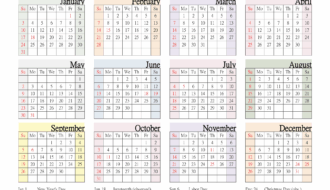 2027 Calendar Printable