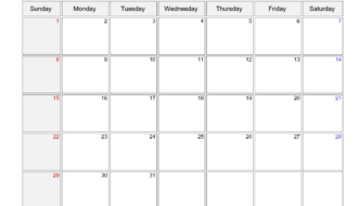 August 2027 Calendar